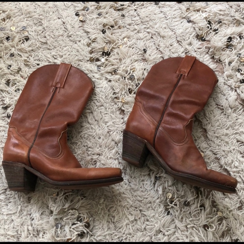 Vintage Frye cowboy boots
